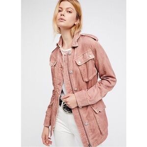 Free People Not Your Brothers Surplus Utility Jacket Size Small